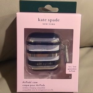 Kate Spade New York AirPods Case OceansideStripe